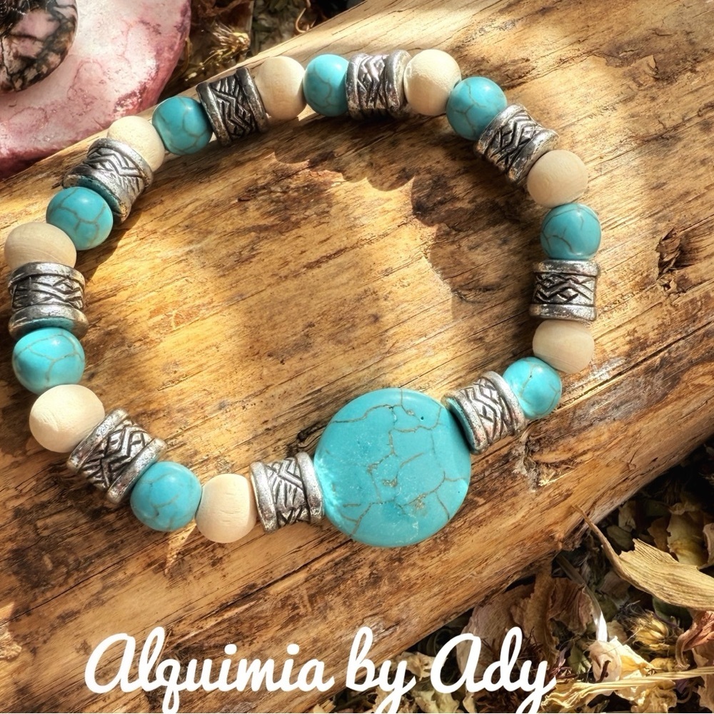Alquimia Turquoise and Silver Bracelet